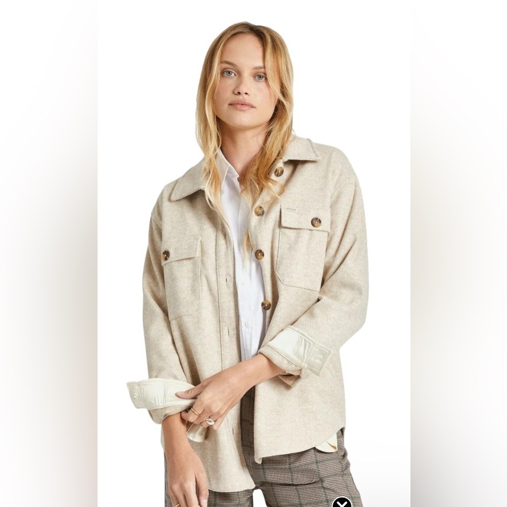 Brixton Women's Beige Utility Jacket